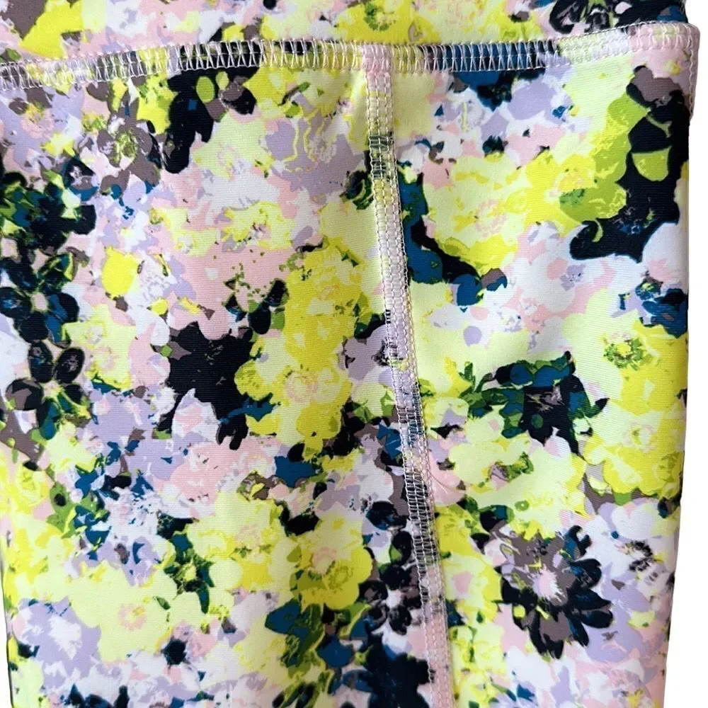 Old Navy High Rise Powersoft 7/8 Ankle Leggings Yellow XL